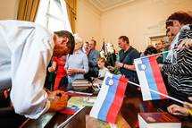 1. 5. 2017, Ljubljana – Dan odprtih vrat v Uradu predsednika Republike Slovenije ob prazniku dela (Ane Malovrh/STA)